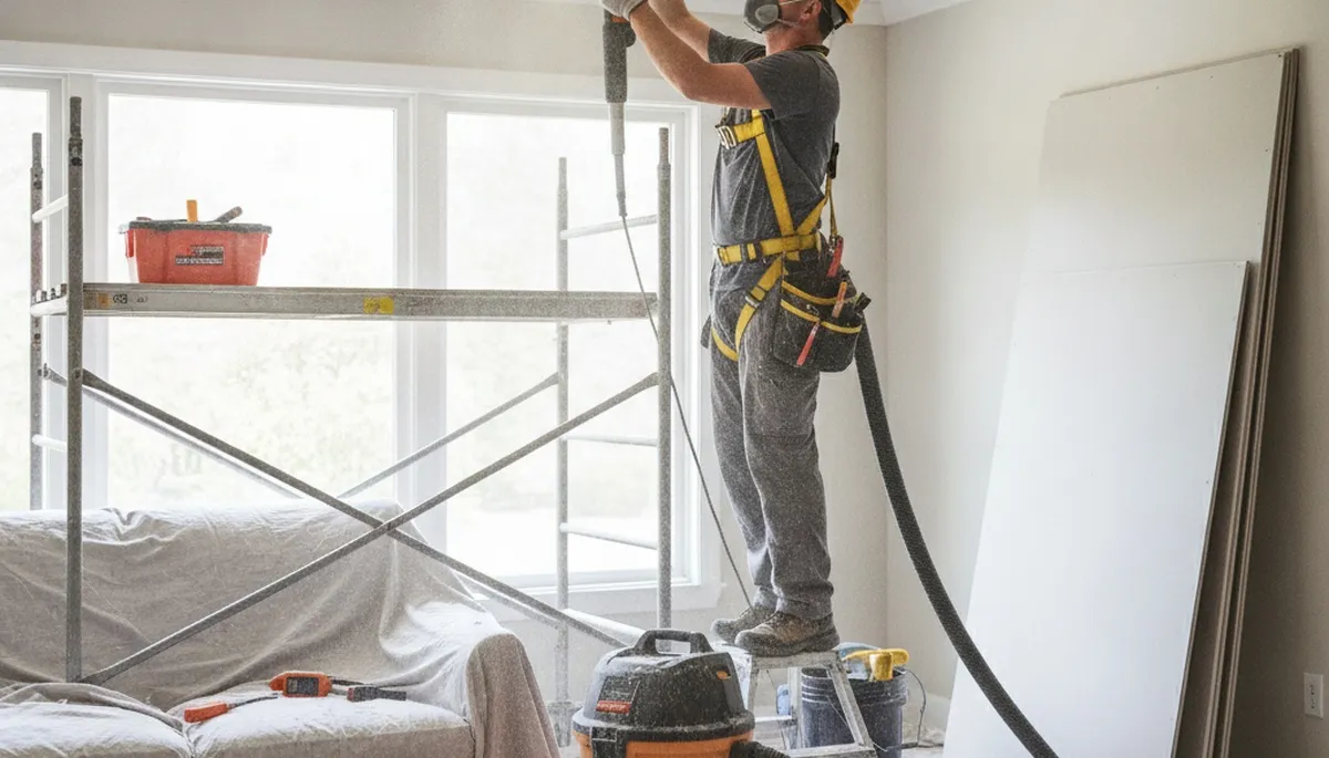 Ceiling Water Damage Repair Image 1