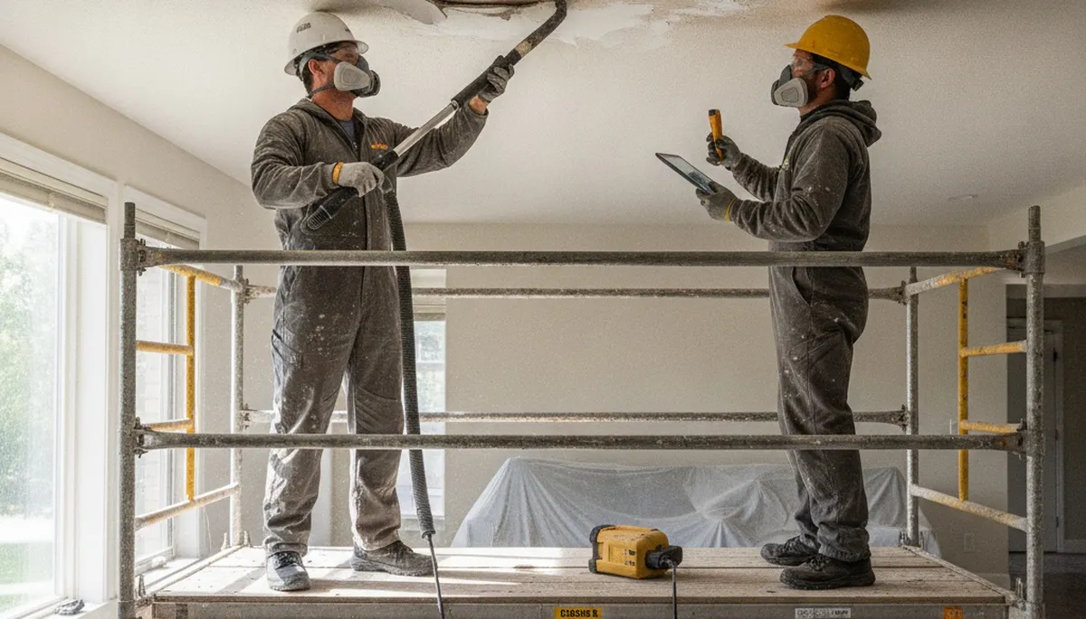 Ceiling Water Damage Repair Image 2