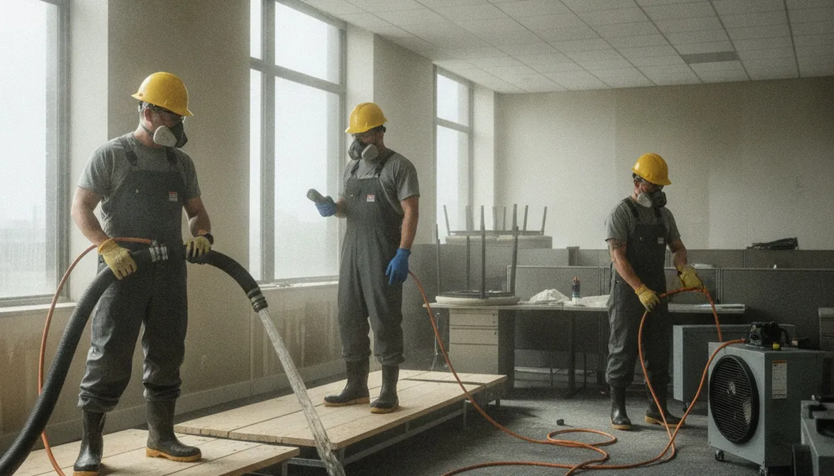 Commercial Water Damage Restoration Image 1