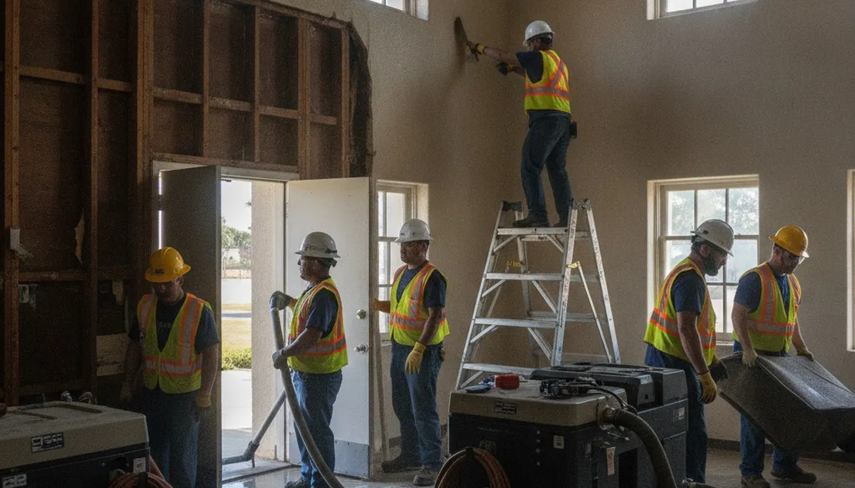 Water Damage Camp Pendleton Ca Image 2