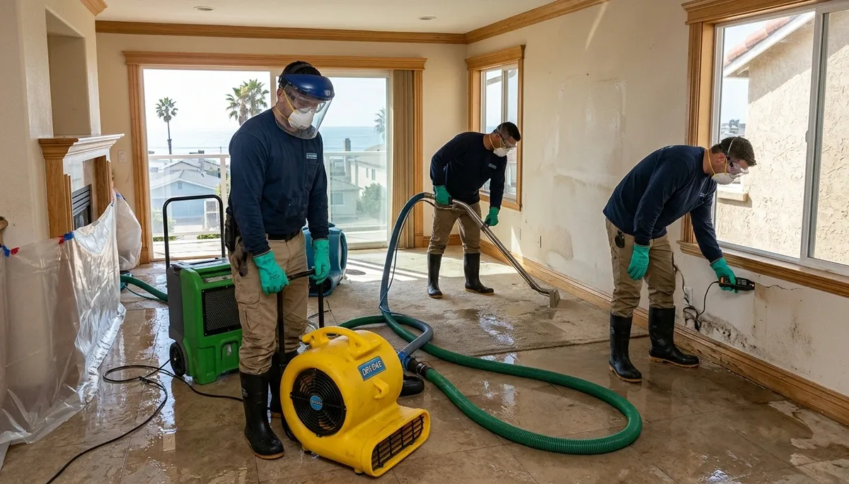 Water Damage Oceanside Ca Image 1
