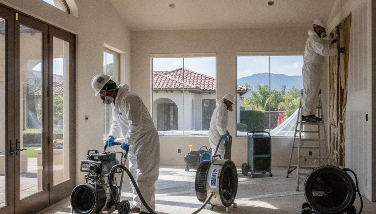 Water Damage Rancho Santa Margarita Ca Image 1